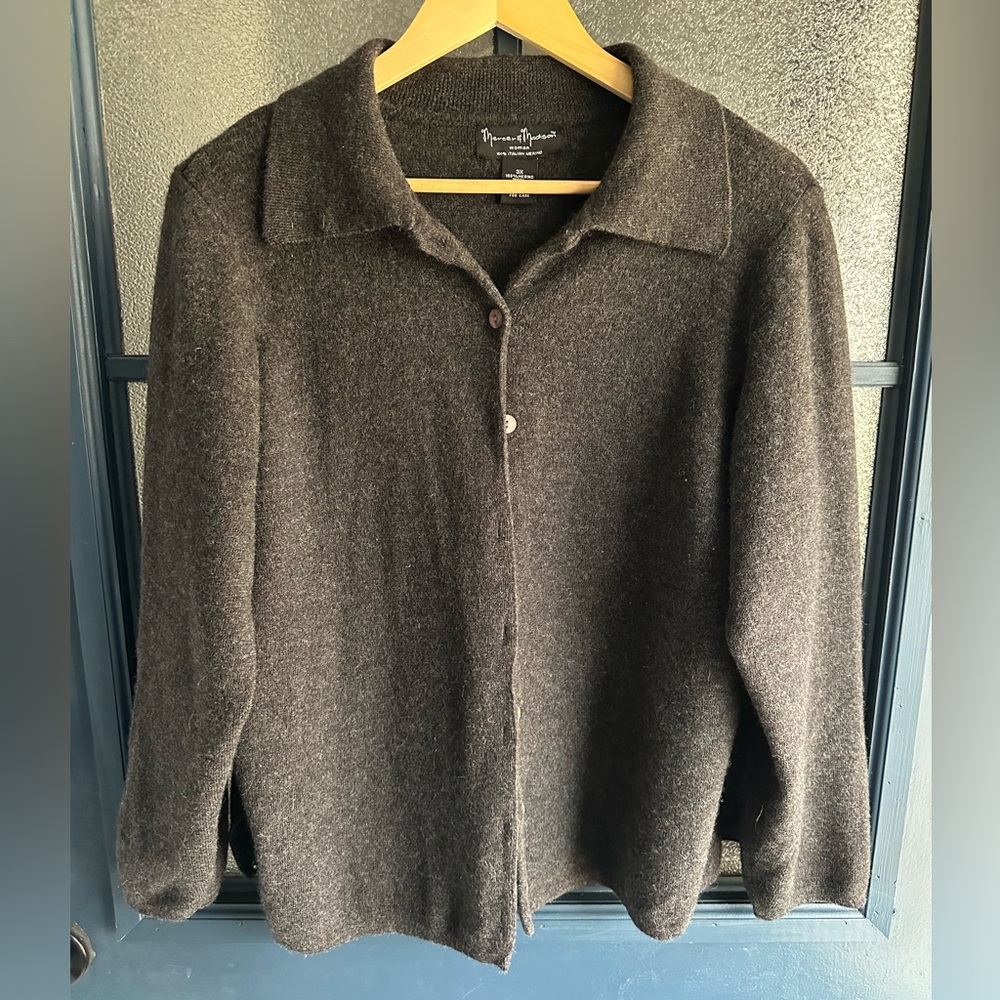 Mercer & Madison Charcoal Wool Sweater